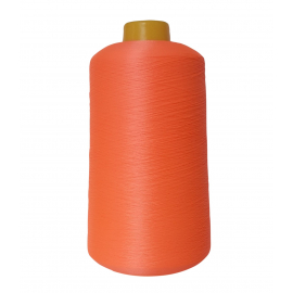 Текстурированная нитка 150D/1 № 4467 оранжевый неон в Деражне